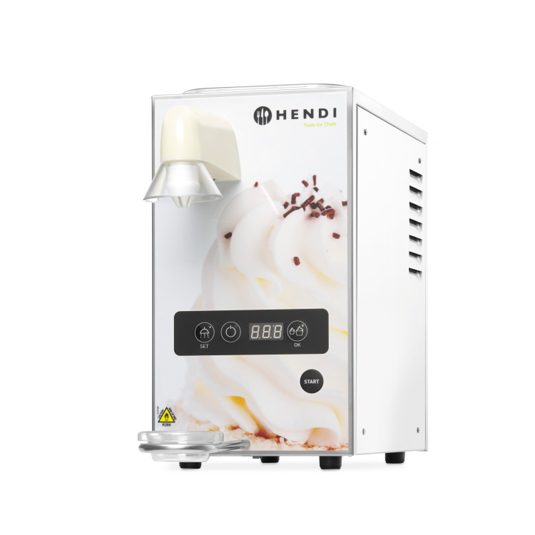 Машина для збивання вершків електронний Hendi 2,5 230V/500W 400x230x(H)430 мм 290934