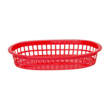 Кошик для хліба овальний Hendi Червоний 6 pcs 275x175x(H)38 мм 426319