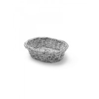 Корзина для хлеба круглая - серая - 250x190x(H)65 мм 426616 Hendi
