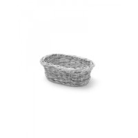 Корзина для хлеба круглая - серая - 190x120x(H)60 мм 426760 Hendi