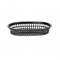 Корзина для хлеба овальная Hendi черная 6 pcs 275x175x(H)38 мм 426890