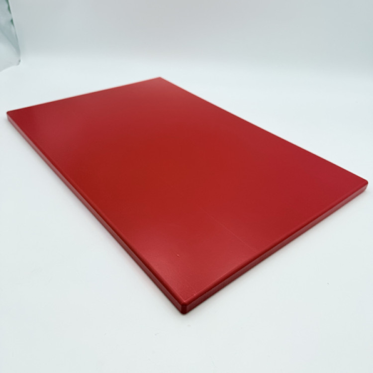 Дошка обробна HDPE-500 HACCP Червона 450*300*12 MM