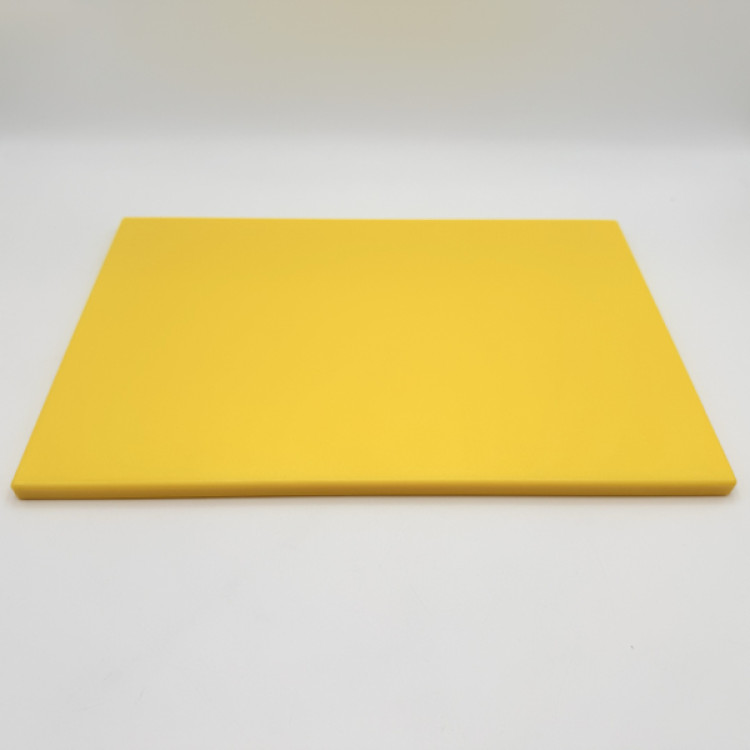 Дошка обробна HDPE-500 HACCP Жовта 450*300*12 MM