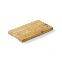 Отделочная доска из оливковой древесины прямоугольная Hendi 250x150x(H)18 мм