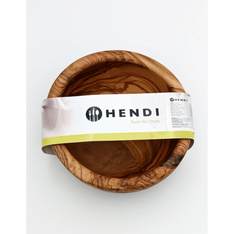 Миска із оливкового дерева Hendi Ø155x(H)75 мм 505328