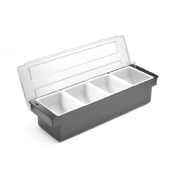 Бокс для інгредієнтів – 4 контейнери Bar up 480x150x(H)100 мм 552025 Hendi