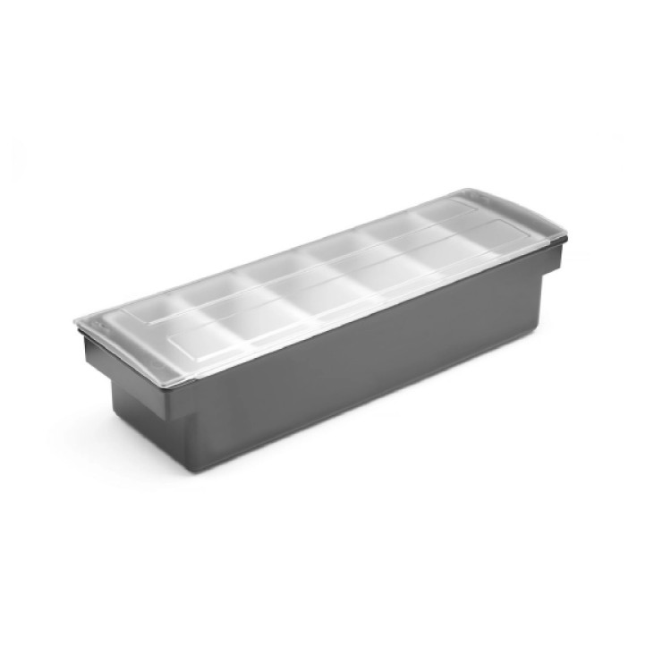 Бокс для інгредієнтів – 6 контейнерів Bar up 480x150x(H)100 мм 552032 Hendi