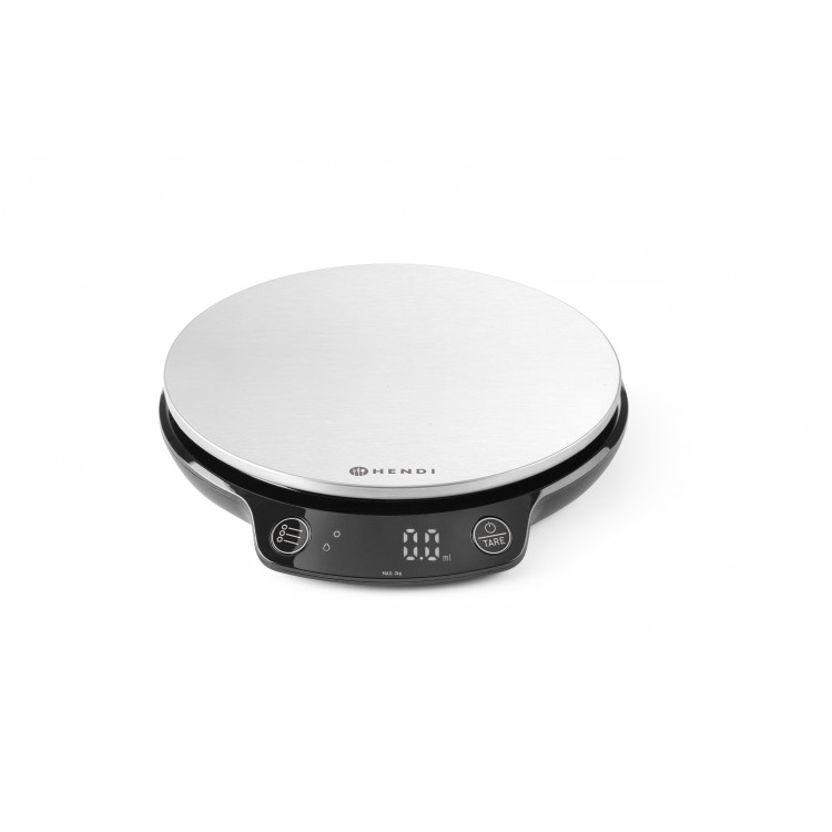 Весы высокой точности до 3 кг с таймером Hendi 130x190x(H)25 мм 580011