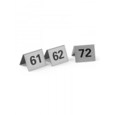 Набір табличок-номерів (61-72) 663899 Hendi