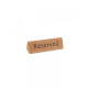 Інформаційна табличка reserved (“зарезервовано”) - 152x44x(H)44 мм 664308 Hendi