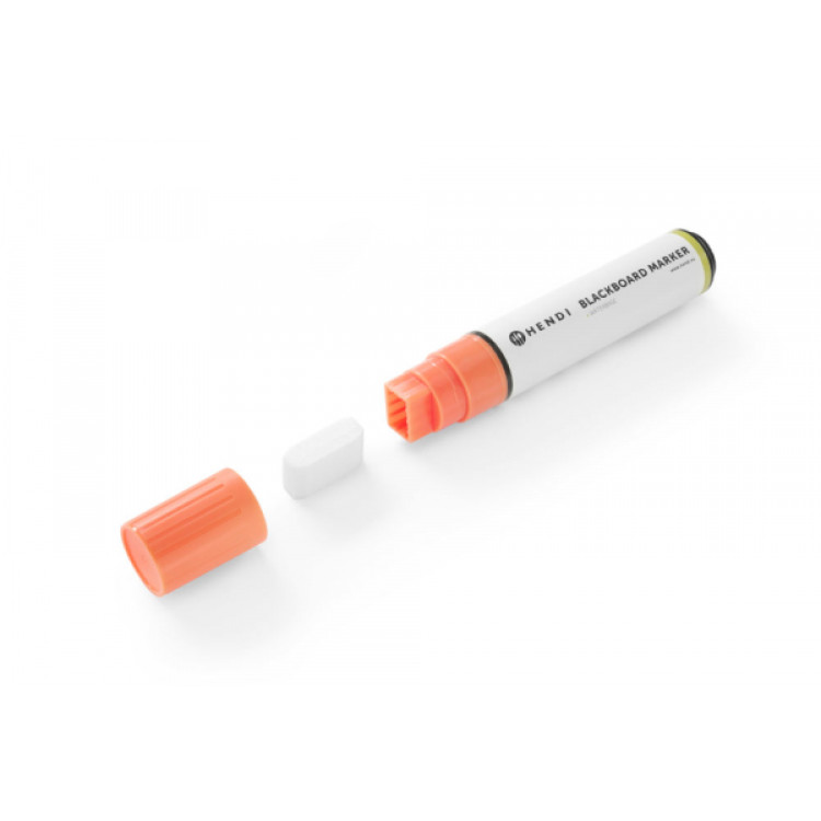 Маркери для дошки широкі 15 мм 1 білий 1 оранжевий та 1 жовтий 664339 Hendi