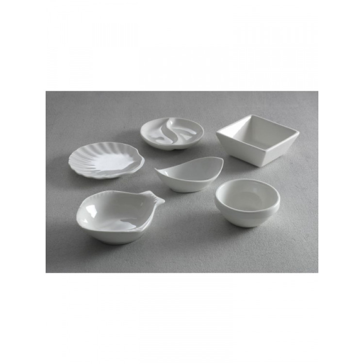 Миска Cuadrado - компл 6 шт квадратна 80x80x(H)35 мм 784327 Hendi