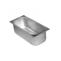 Кювета для морозива з неіржавної сталі 5 л 360x250x(H)80 мм 802052 Hendi
