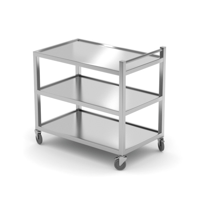 Сварная тележка с 3 полками - 800x500x(H)850 мм 810224 Hendi