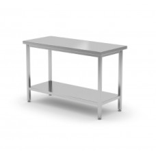 Стіл центральний з полицею – на болтах глибина 600 мм Hendi Kitchen Line 800x600x(H)850 мм 816189