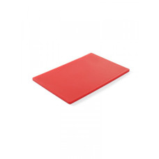 Дошка обробна Hendi HACCP HDPE 450x300x13 мм червона 825525