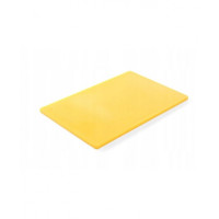 Дошка обробна Hendi HACCP HDPE 450x300x13 мм жовта 825563