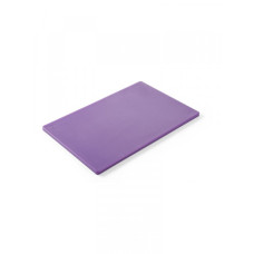 Дошка обробна Hendi HACCP HDPE 450x300x13 мм фіолетова 825570