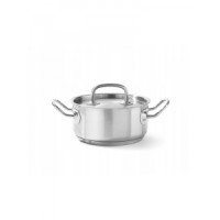 Каструля низька з кришкою Kitchen Line 1,5 л Ø160x(H)75 мм 836002 Hendi