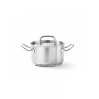 Кастрюля средняя с крышкой Kitchen Line 1,7 л Ø160x(H)95 мм 836101 Hendi