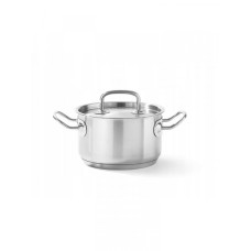 Каструля середня з кришкою Kitchen Line 1,7 л Ø160x(H)95 мм 836101 Hendi