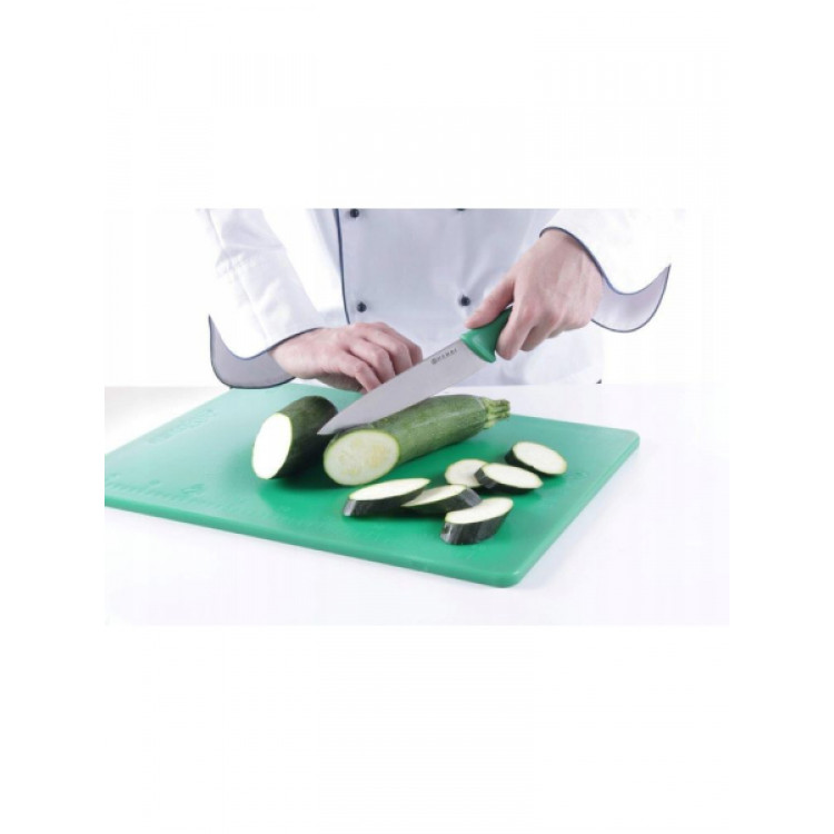 Нож HACCP для овощей зеленый 180 мм 842614 Hendi
