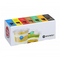 Набір одноразових етикеток Food Safety на кожен день тижня з дозатором Hendi 240x80x(H)100 мм 850299