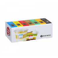Набор многоразовых этикеток для пищевых продуктов с дозатором Hendi 240x80x(H)100 мм 850305 Hendi