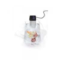 Крышка из поликарбоната для гастроемкости GN с вырезом sous vide - GN 1/2 -265x325 мм 864234 Hendi