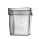 Харчовий контейнер з роздільником Hendi 17,2L 290x290x(H)320 мм 870952