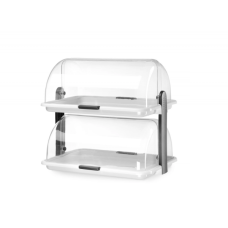 Вітрина двоярусна ROLL TOP Hendi 380x260x(H)355 мм 871768 Hendi