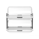 Вітрина двоярусна ROLL TOP Hendi 380x260x(H)355 мм 871768 Hendi