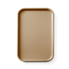 Піднос Fast Food поліпропіленовий GN 1/1 AmerBox коричневий 878583 530x325x(H)20 мм
