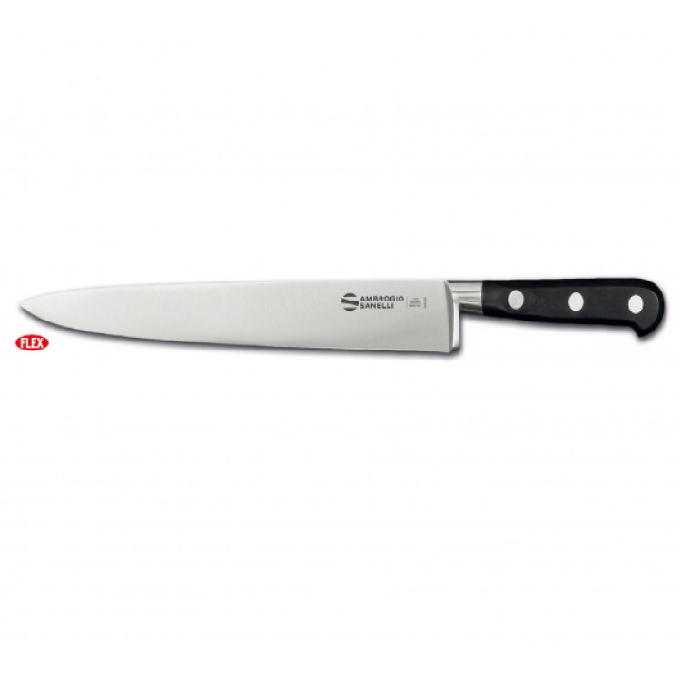 Філейний ніж Chef, Ambrogio Sanelli, (L)360mm C351.025 Hendi X50CrMoV15 Stainless steel;POM (Polyoxymethylene)