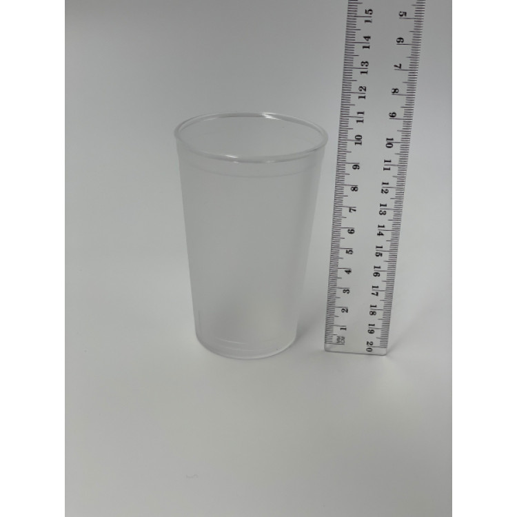 Склянка з полікарбонату Gastroplast 240 мл матове скло GC-15