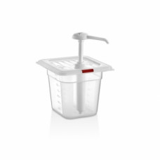 Дозатор для кетчупу GDK--0002 Gastro Plast PP Червоний