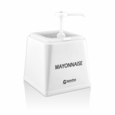 Дозатор для майонезу з ABS стійкою GDM--0001 Gastro Plast PP Білий
