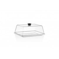 Кришка-купол 260х210, сумісна з GFT--0016BL GF--0016BL Gastro Plast PC Прозорий