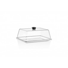 Кришка-купол 260х210, сумісна з GFT--0016BL GF--0016BL Gastro Plast PC Прозорий