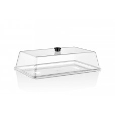 Кришка-купол 420х270, сумісна з GFT--0017BL GF--0017 Gastro Plast PC Прозорий