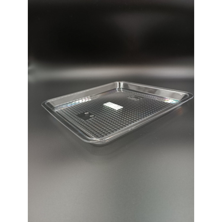 Піднос 280x280мм (полікарбонат), прозорий GFT--0018tr Gastro Plast PC Прозорий