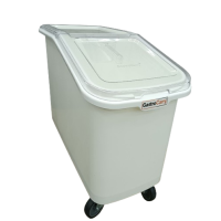 Візок для сипучих продуктів GastroPlast PP 62 л білий GIB--0003