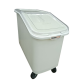 Візок для сипучих продуктів GastroPlast PP 62 л білий GIB--0003