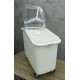 Візок для сипучих продуктів GastroPlast PP 62 л білий GIB--0003