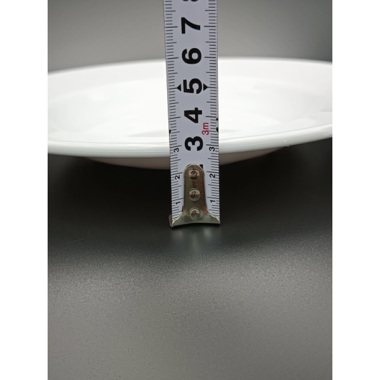 Тарілка глибока з полікарбонату 23 см, біла GP--00C23W Gastro Plast PC Білий