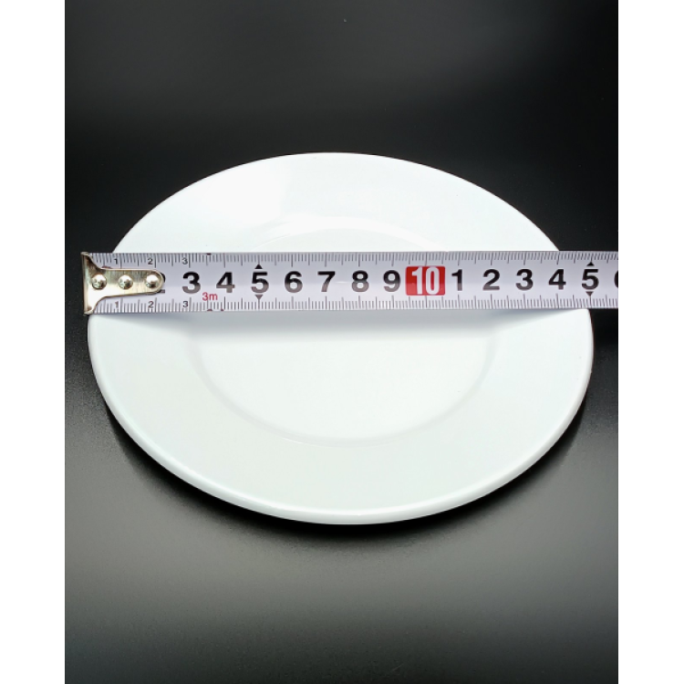 Тарілка кругла мілка з полікарбонату, 15 см GP--00D15 Gastro Plast PC Білий