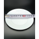 Тарілка кругла мілка з полікарбонату, 15 см GP--00D15 Gastro Plast PC Білий