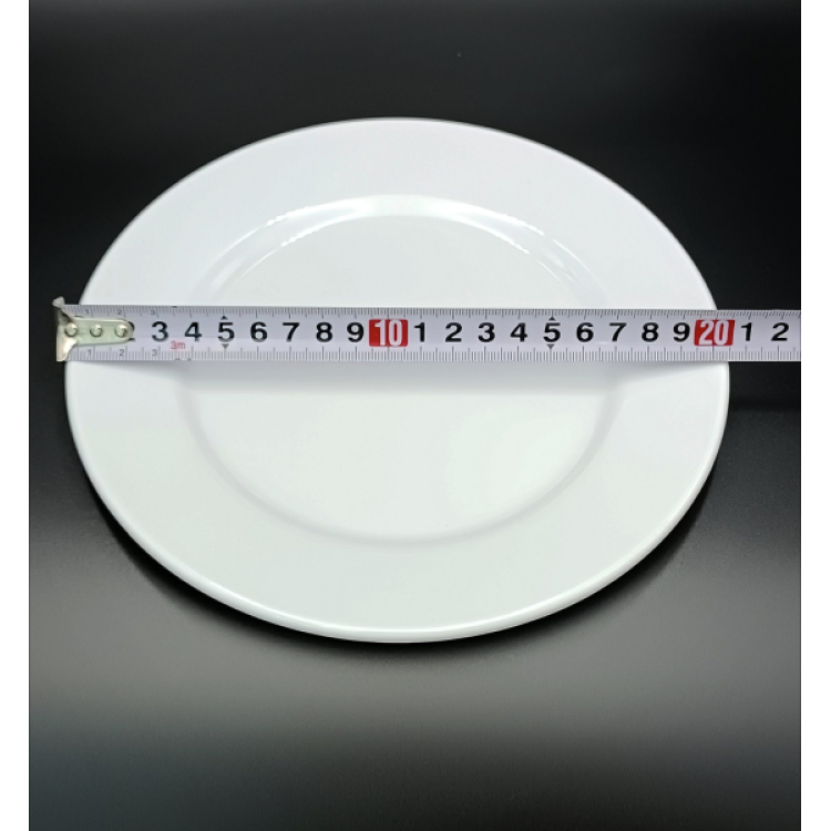 Тарілка кругла, мілка з полікарбонату, 20,5 см GP--00D21 Gastro Plast PC Білий