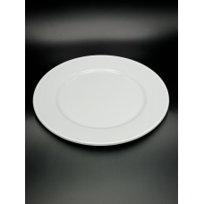 Тарілка кругла з полікарбонату 27,5 см, біла GP--00D28W Gastro Plast PC Білий
