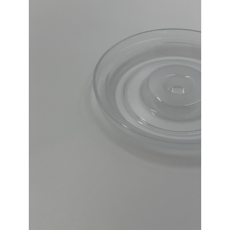 Кришка на тарілку для супу, прозора, підходить для GP--00J12W GPL--00J12tr Gastro Plast PC Прозорий